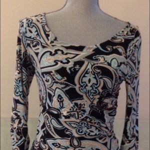 NWT. INC Paisley Print Dress